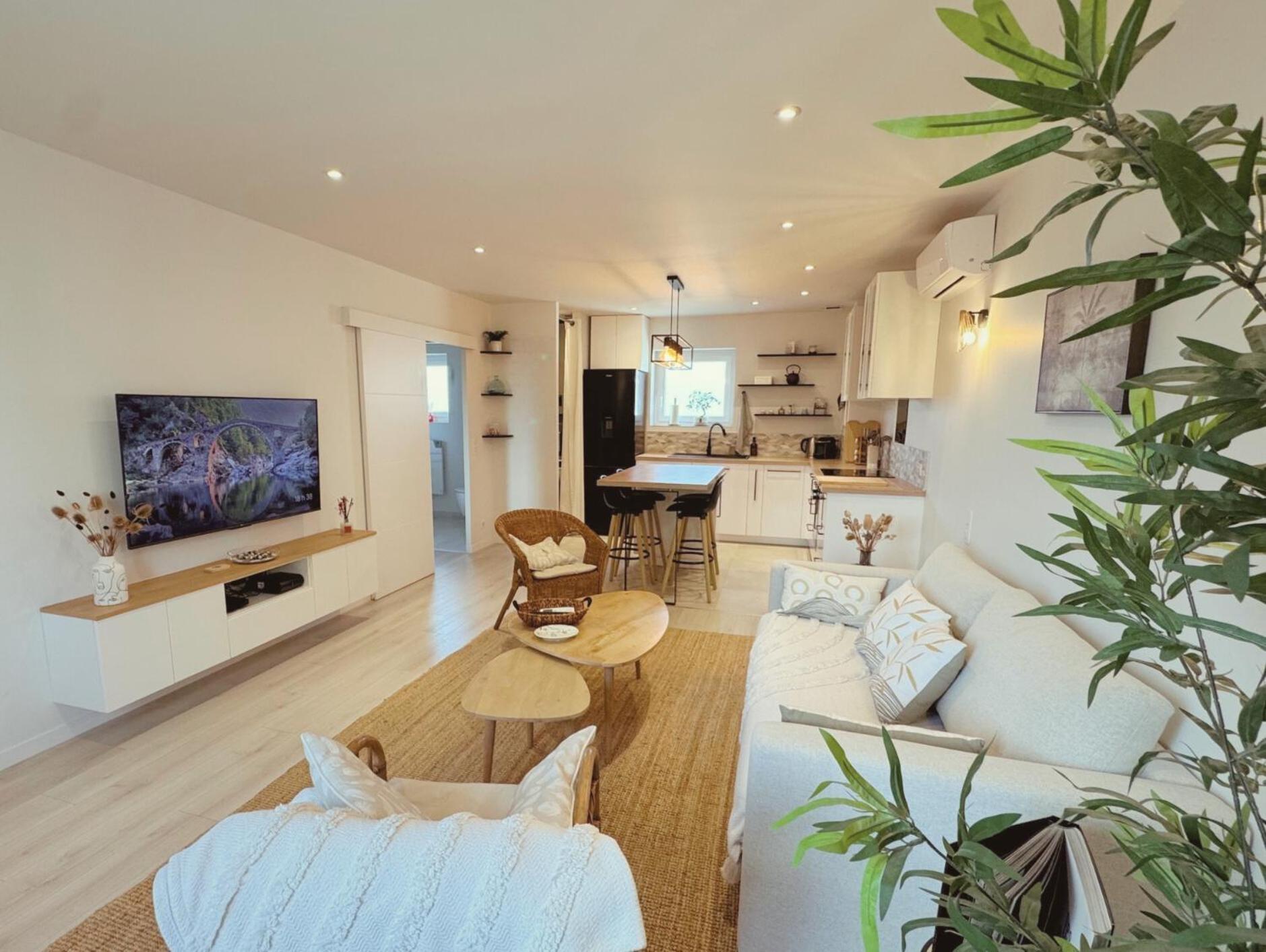 "' Impasse D'Un Instant "' 8Min Aix - Clim & Parking Appartement Venelles Buitenkant foto